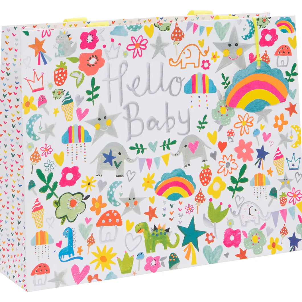 Hello Baby Gift Bag Large