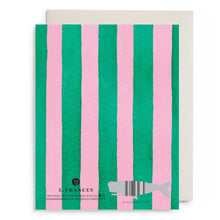 Load image into Gallery viewer, Pink and Green Striped Mother's Day Card
