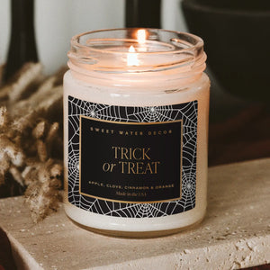 Sweet Water Decor - Trick Or Treat Jar Soy Candle 9oz