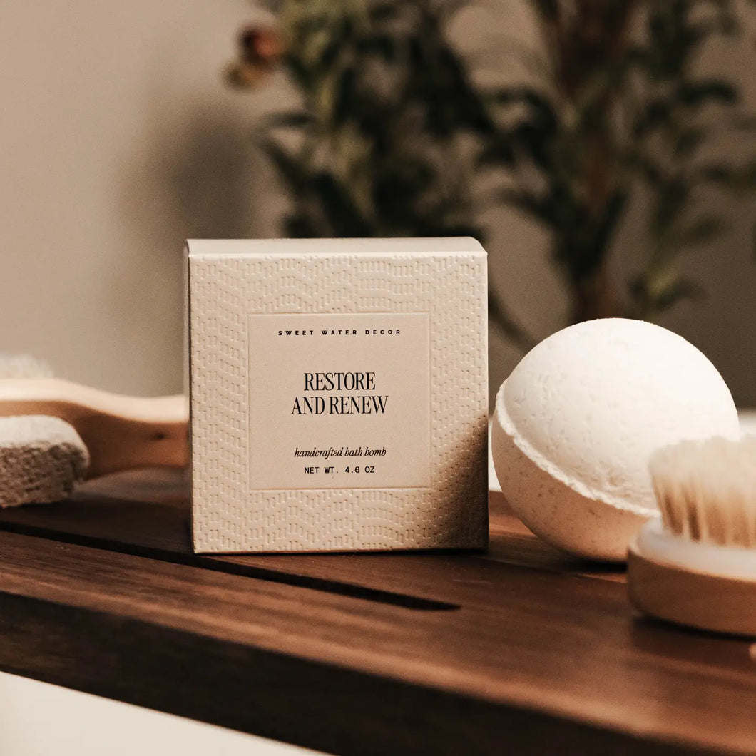 Sweet Water Decor - Restore and Renew 4.6 oz Bath Bomb