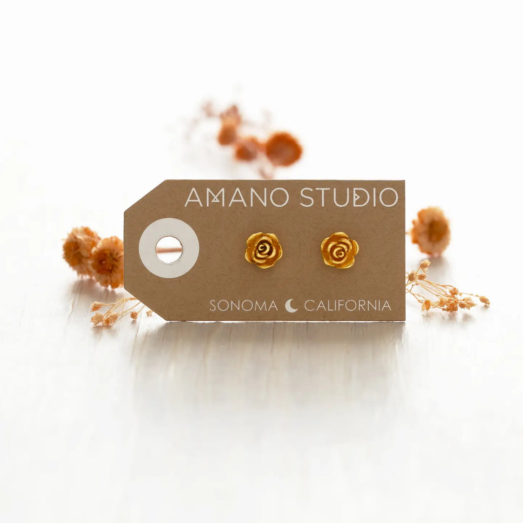 Amano Studio - Rose Stud Earrings