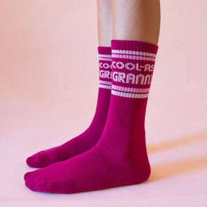 Cool Ass Granny Ribbed Crew Socks