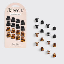 Load image into Gallery viewer, Kitsch - Mini Classic Claw Clips 16pc - Recycled Plastic
