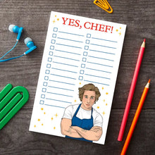 Load image into Gallery viewer, Yes, Chef! The Bear Checklist - Notepad
