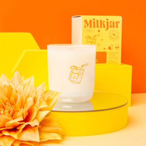 Milkjar - Lemonade - Coconut, Lime & Pine Coconut Soy 8 oz Candle