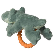 Load image into Gallery viewer, Alligator Teether Rattle – 6″
