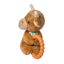 Load image into Gallery viewer, Hetty Highland Cow Teether Rattle

