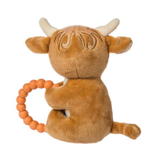 Load image into Gallery viewer, Hetty Highland Cow Teether Rattle
