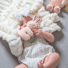 Load image into Gallery viewer, Sweet Dreams Bunny Teether Rattle – 6″
