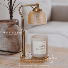 Load image into Gallery viewer, Candle Lamp Warmer, Wood Base
