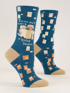 Turns Out We're A Good Team - Women's Crew Socks