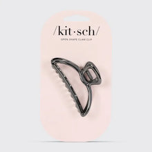 Load image into Gallery viewer, Kitsch - Open Shape Claw Clip - Hematite

