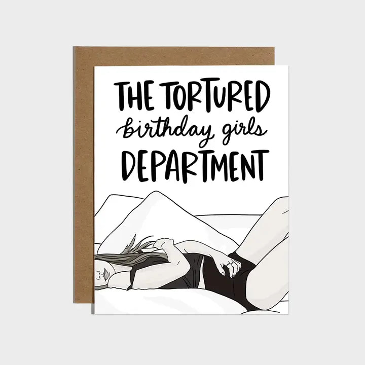 Taylor Swift - The Tortured Birthday Girls Department Card