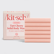 Load image into Gallery viewer, Kitsch - Cleansing Tart Cherry Solid Body Wash
