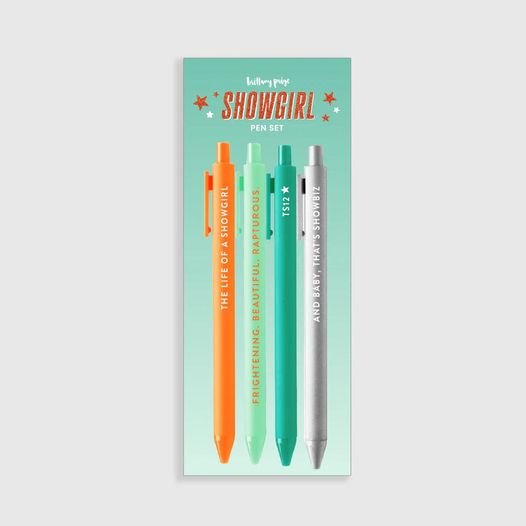 Taylor Swift Showgirl Pen Set