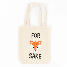 Load image into Gallery viewer, For Fox Sake Tote Bag
