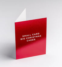 Load image into Gallery viewer, Big Christmas Cheer Mini Christmas Card
