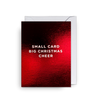 Load image into Gallery viewer, Big Christmas Cheer Mini Christmas Card
