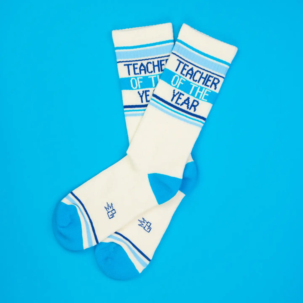 Gumball Poodle - Teacher of the Year Gym Crew Socks