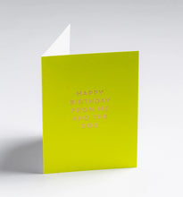 Load image into Gallery viewer, Happy Birthday From Me and the Dog Mini Card
