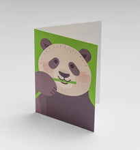 Load image into Gallery viewer, Bamboo Forest Panda Mini Card
