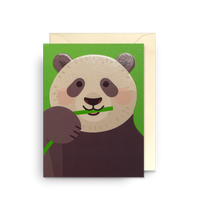 Load image into Gallery viewer, Bamboo Forest Panda Mini Card
