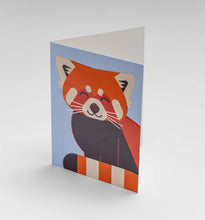 Load image into Gallery viewer, Red Panda Mini Card
