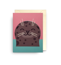 Load image into Gallery viewer, Ringed Seal Mini Card
