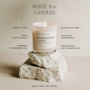 Sweet Water Decor - Pumpkin Spice Soy Candle White Jar 11oz