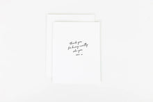 Load image into Gallery viewer, Thank You for Being You Card
