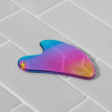 Load image into Gallery viewer, Kitsch - Stainless Steel Gua Sha Iridescent
