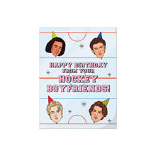 Load image into Gallery viewer, Birthday Hockey Boyfriends Card
