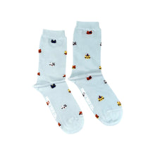 Load image into Gallery viewer, Friday Sock Co. - Women&#39;s Tiny Cat Party Socks

