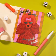 Load image into Gallery viewer, Birthday Poodle Card
