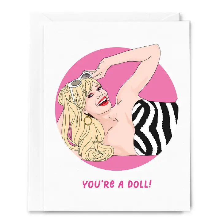 Barbie - You're A Doll! Card