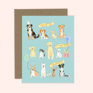 Wishing You A Happy Birthday Dog Lover Card