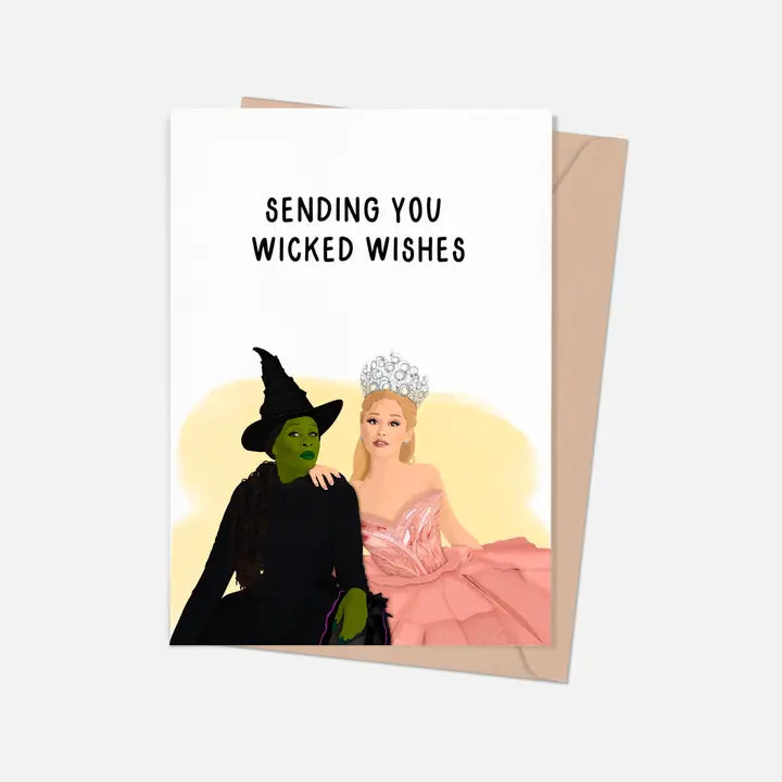 Sending You Wicked Wishes Card
