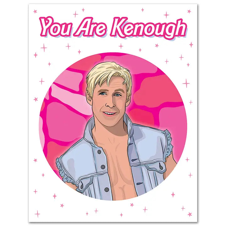 Barbie - You Are Kenough Card