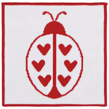Load image into Gallery viewer, Ladybugs Knit Dishcloth Set of 3
