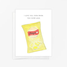 Load image into Gallery viewer, Chew Loud Card
