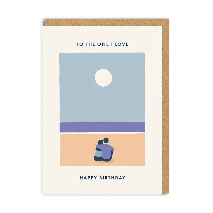To The One I Love Happy Birthday Card