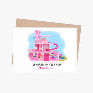 Barbie - Congrats On Your New Dreamhouse Card