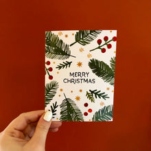 Load image into Gallery viewer, Evergreen Christmas Card
