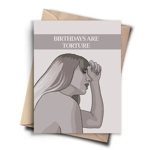 Taylor Swift - Birthdays Are Torture Card