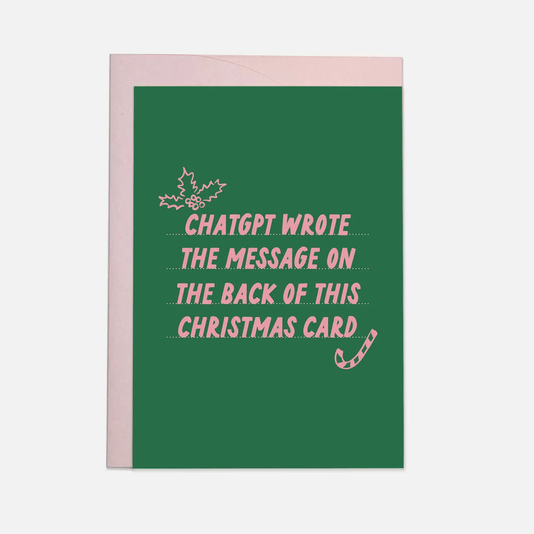 Chatgpt Xmas Card
