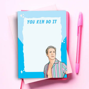 Barbie Ken - You ken Do It Notepad