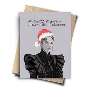 Taylor Swift - Seasons Greetings From The Festive Poets Department Card