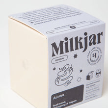 Load image into Gallery viewer, Milkjar - Aurora - Mahogany Teakwood &amp; Aspen Coconut Soy 8oz Candle
