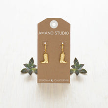 Load image into Gallery viewer, Amano Studio - Cowboy Boot Huggie Hoop Earrings
