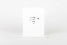 Load image into Gallery viewer, Thank You for Being You Card
